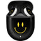 Black Happy Face Google Pixel Buds Skin